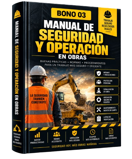 Bono 03 - Manual de Seguridad y Operación en Obras